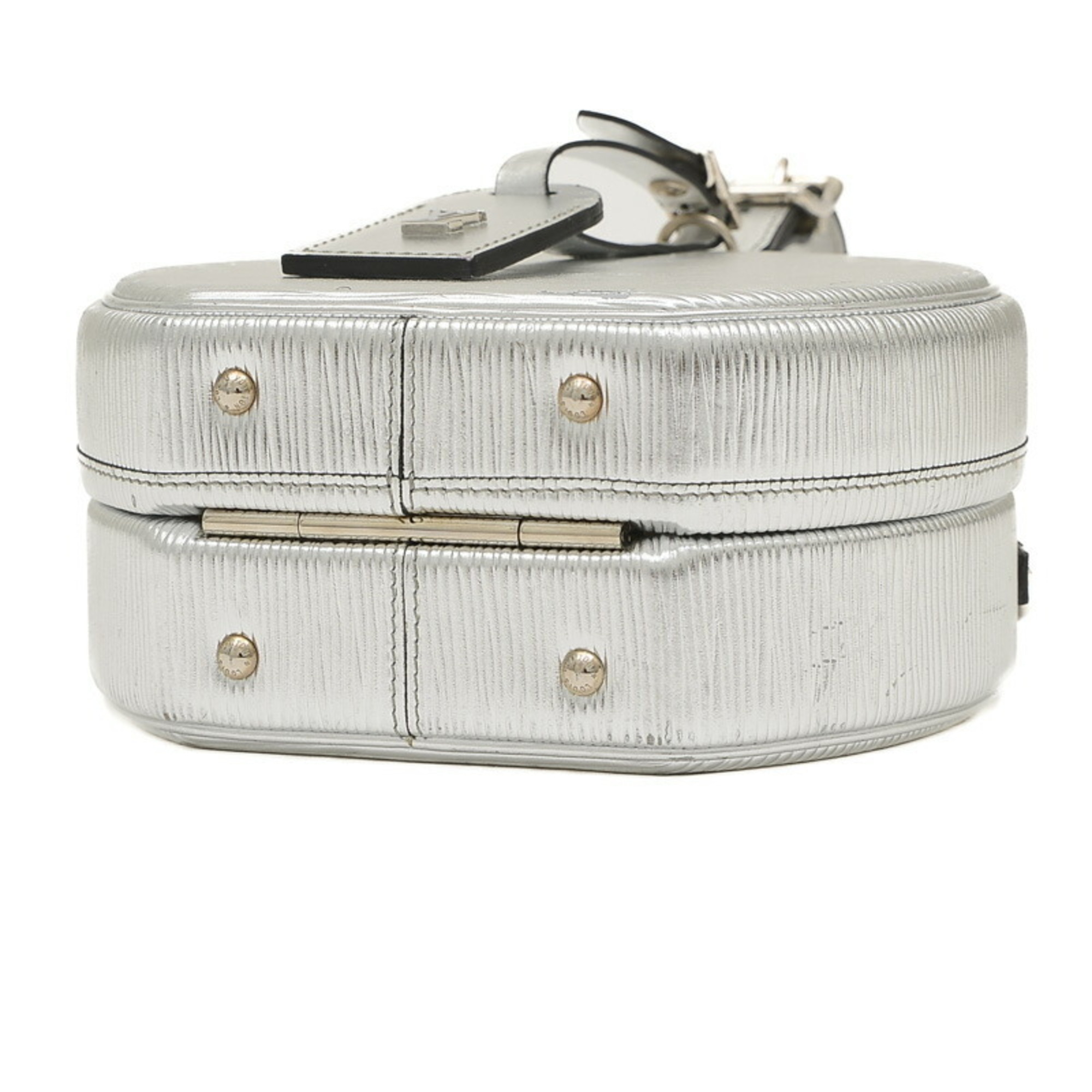 Louis Vuitton Epi Petite Boite Chapeau Bag Silver