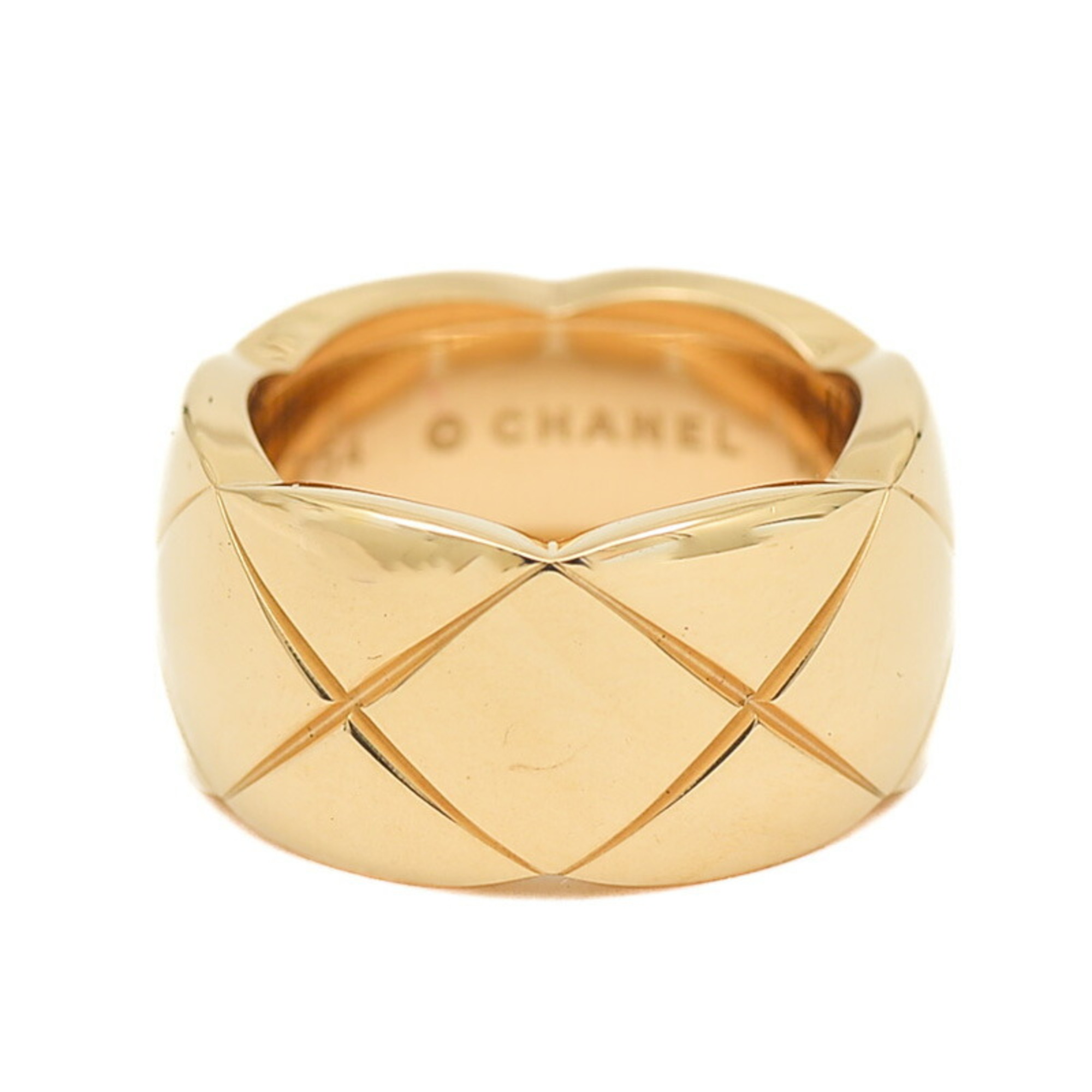 Chanel Coco Crush Ring Large K18YG J10574