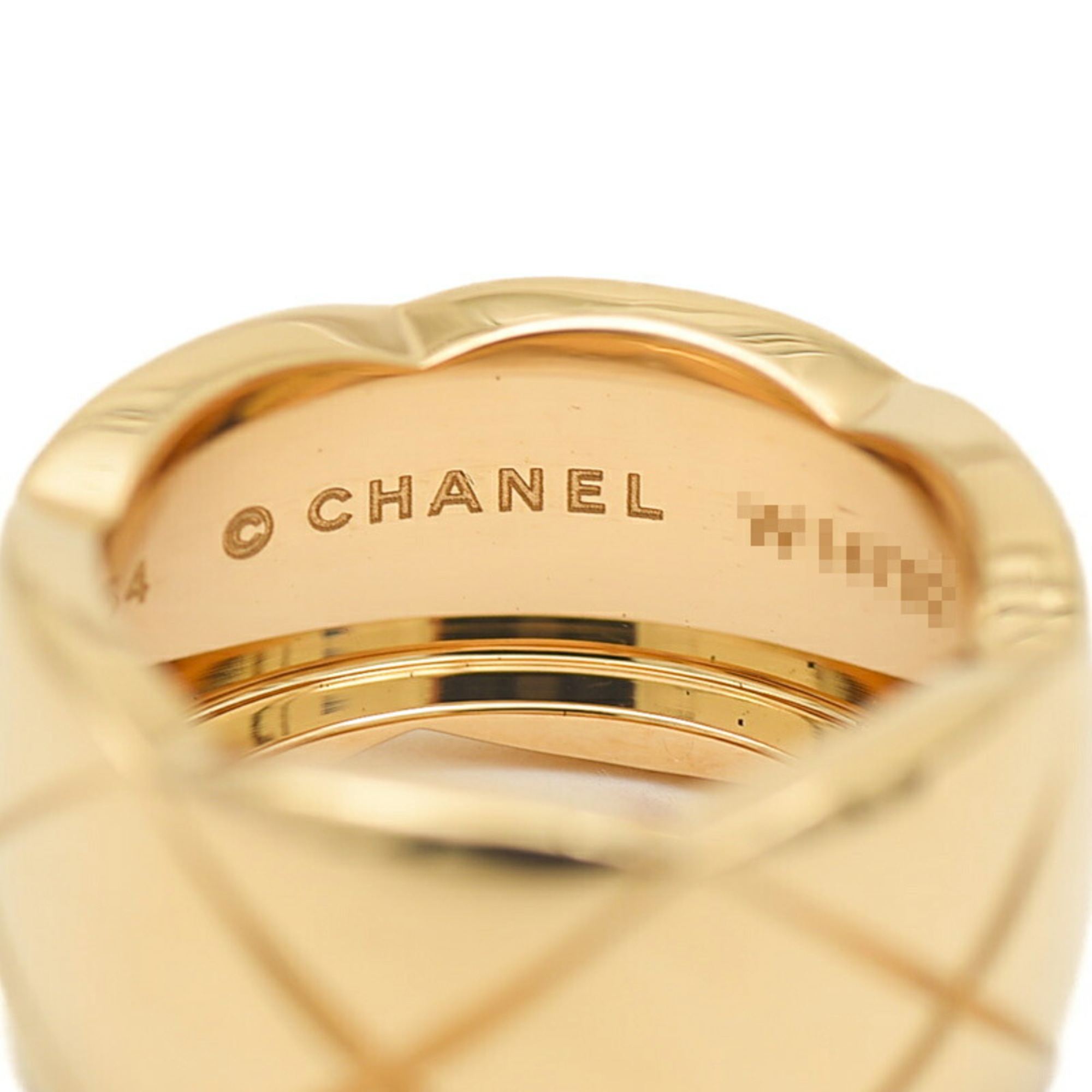 Chanel Coco Crush Ring Large K18YG J10574