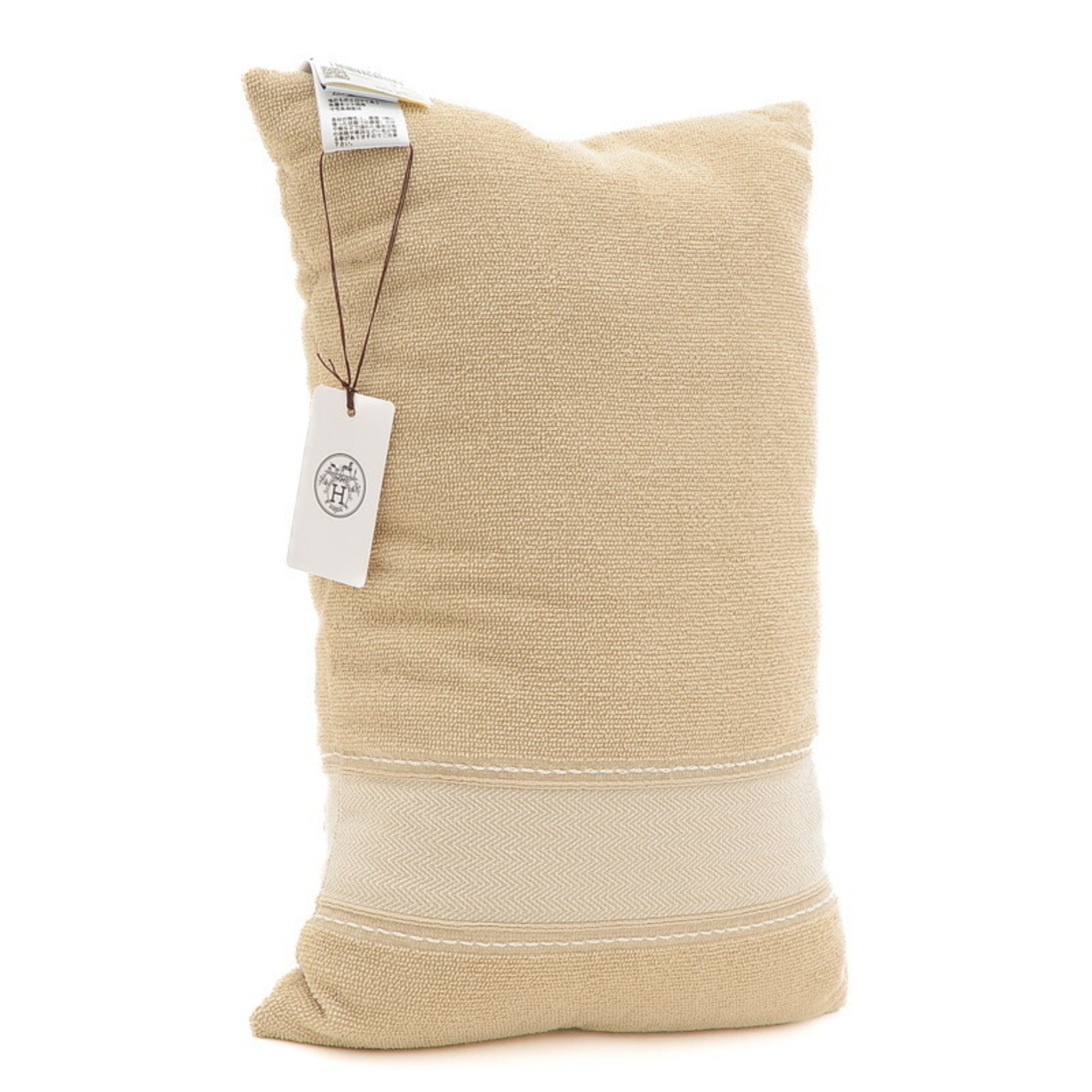 Hermes Yachting Pillow Cushion Sable Beige