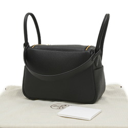 Hermes Lindy 26 Handbag Taurillon Black W Engraved