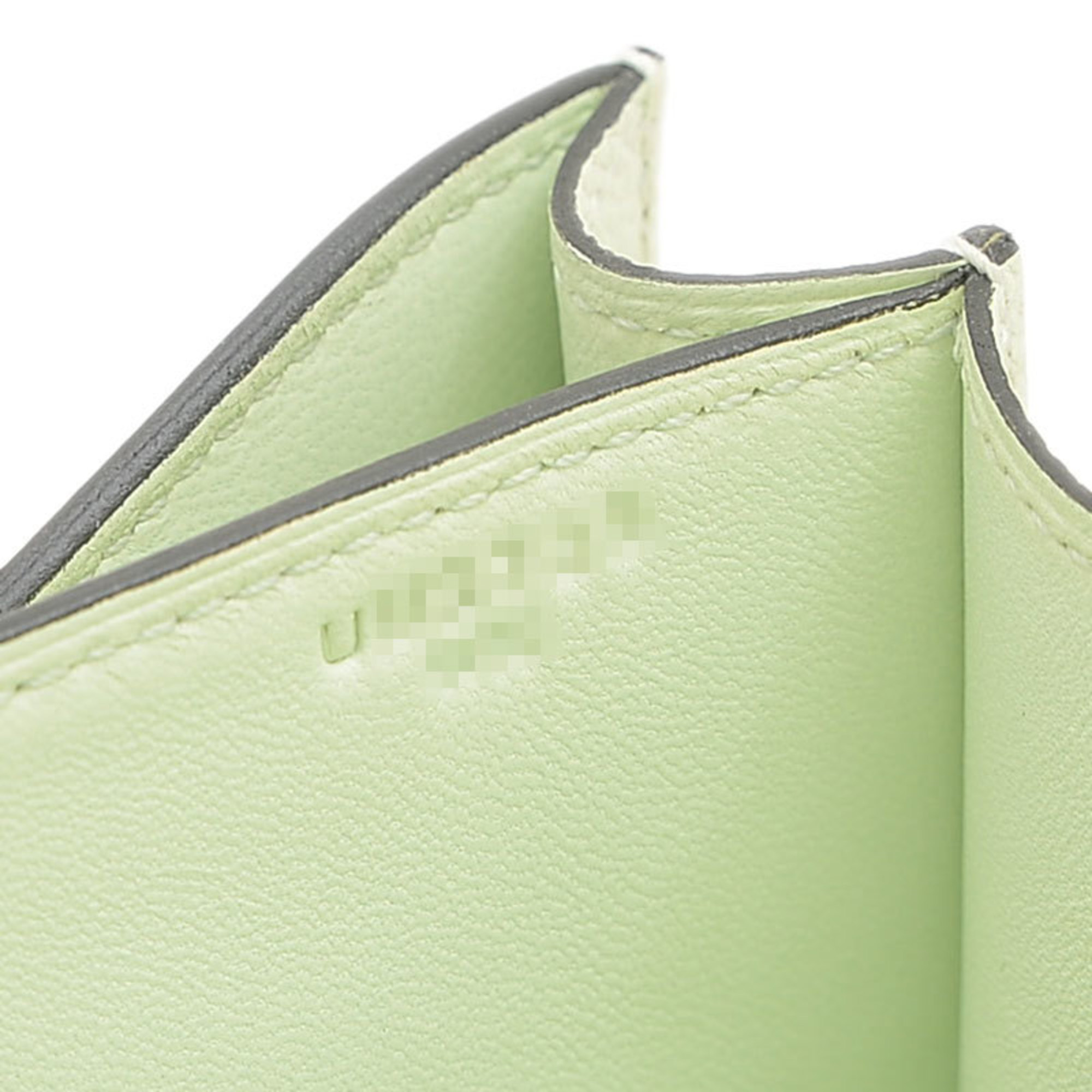 Hermes Constance 18 Miroir Shoulder Bag Epson Vert Fizz U Engraved