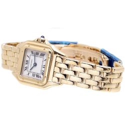 CARTIER Panthere SM Classic W25022B9 K18YG Yellow Gold Ladies 39563 Watch