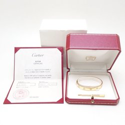 CARTIER Cartier Love Bracelet Bangle #17 LOVE B6067500 K18YG Yellow Gold 292354