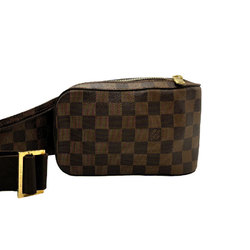 Louis Vuitton LOUIS VUITTON Body bag Waist Damier Geronimos canvas Brown Gold Men's Women's N51994 n0250