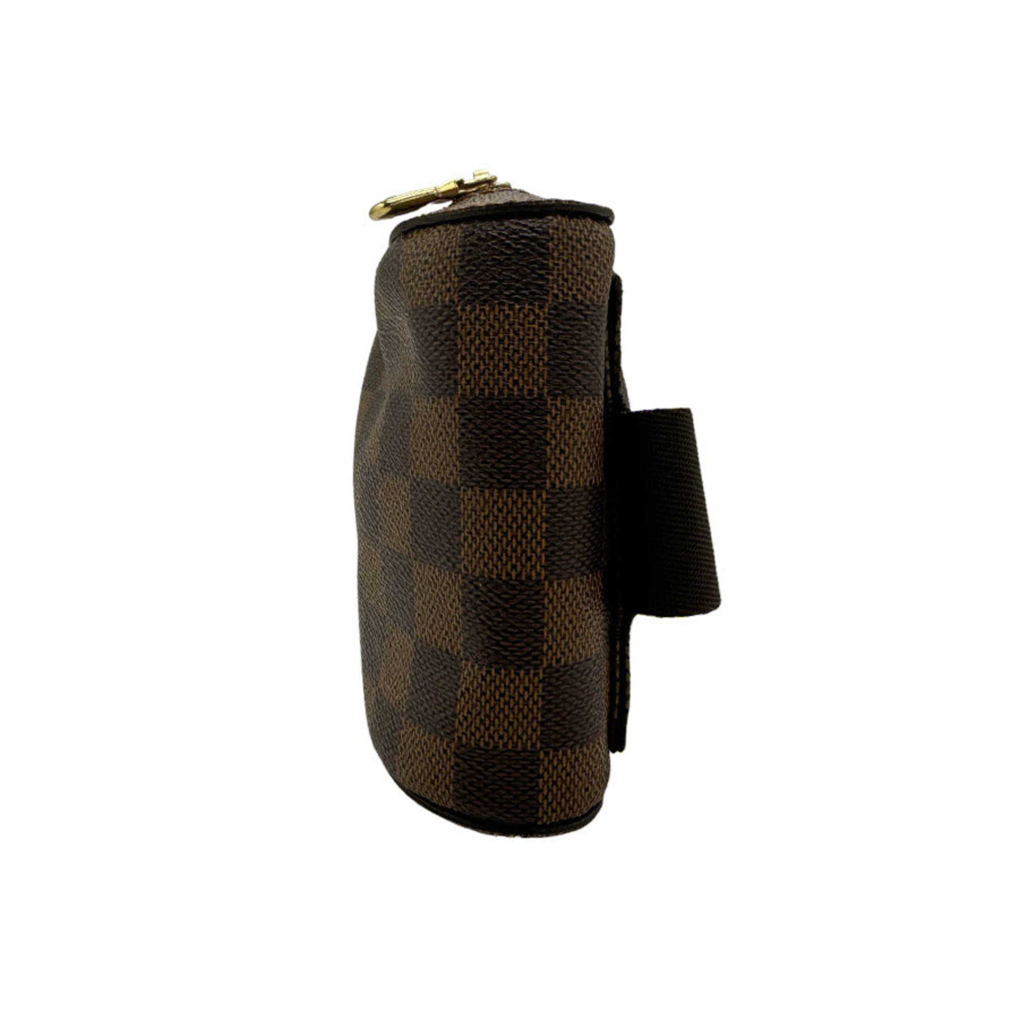 Louis Vuitton LOUIS VUITTON Body bag Waist Damier Geronimos canvas Brown Gold Men's Women's N51994 n0250