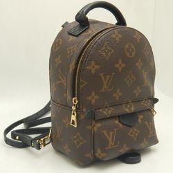 LOUIS VUITTON Louis Vuitton Monogram Palm Springs Backpack MINI M44873 Brown 252091