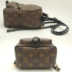 LOUIS VUITTON Louis Vuitton Monogram Palm Springs Backpack MINI M44873 Brown 252091