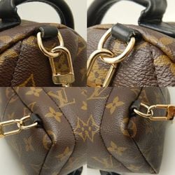 LOUIS VUITTON Louis Vuitton Monogram Palm Springs Backpack MINI M44873 Brown 252091