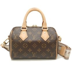 LOUIS VUITTON Louis Vuitton Monogram Speedy Bandouliere 20 M46222 Handbag Brown 252112