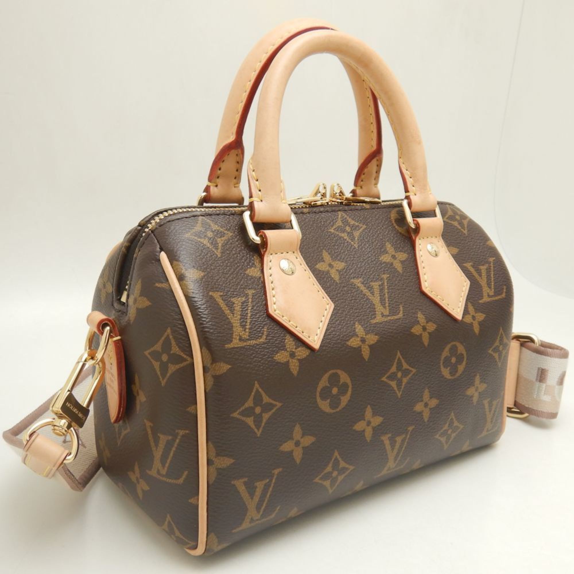 LOUIS VUITTON Louis Vuitton Monogram Speedy Bandouliere 20 M46222 Handbag Brown 252112