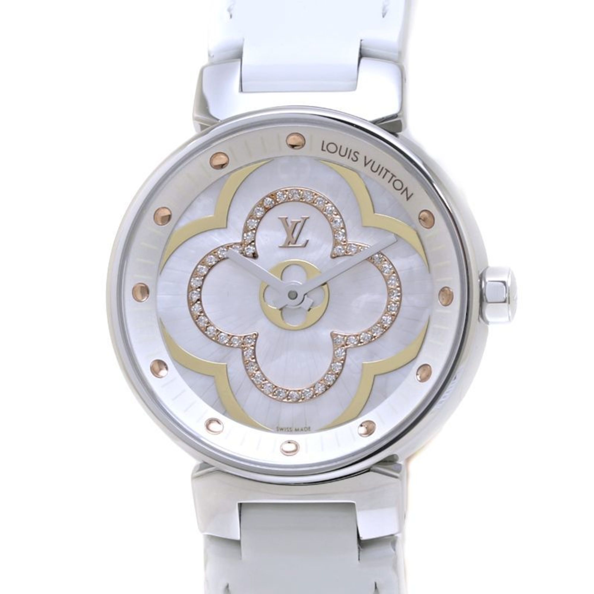 LOUIS VUITTON Moon Divine PM Diamond QA017Z Ladies 39565 Watch