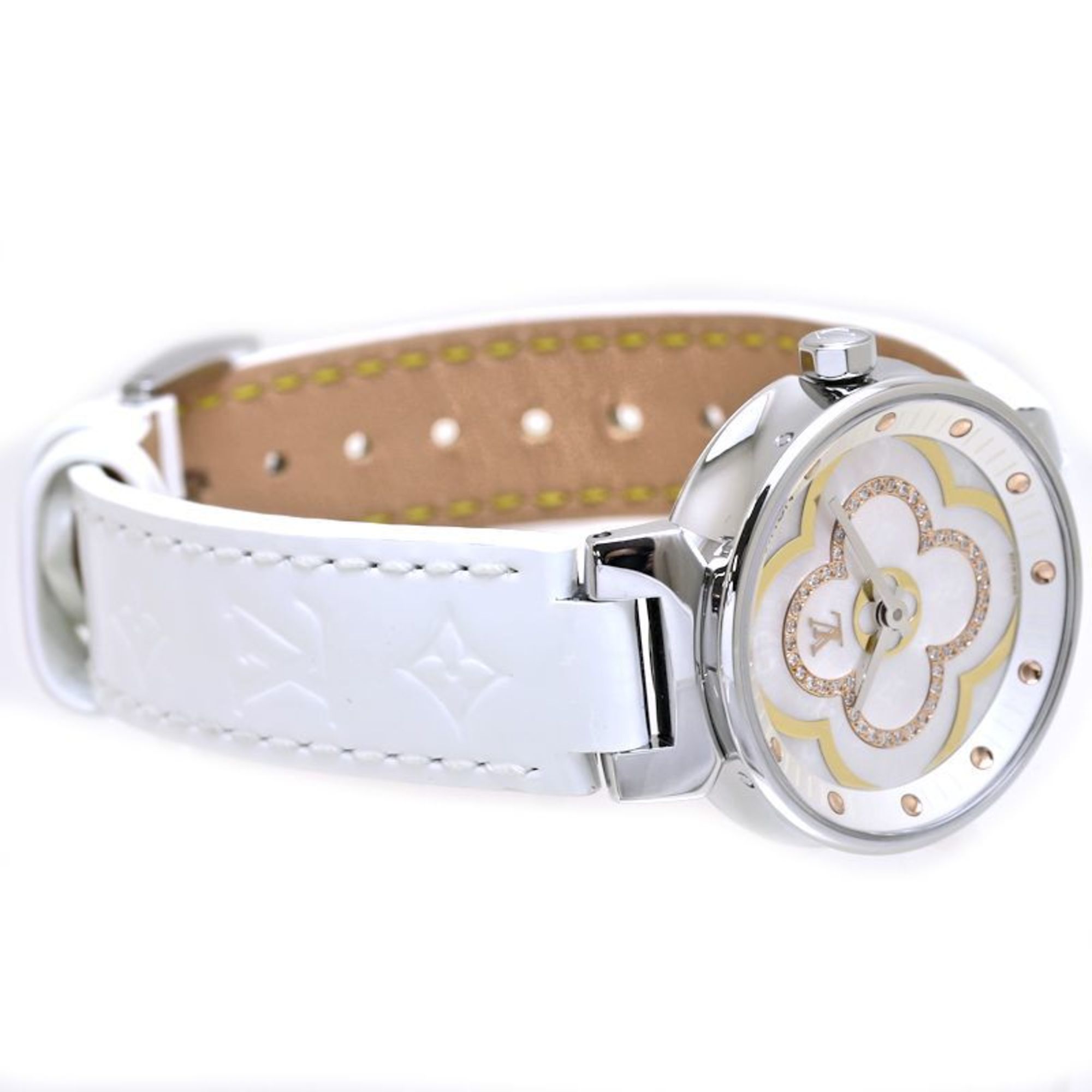 LOUIS VUITTON Moon Divine PM Diamond QA017Z Ladies 39565 Watch