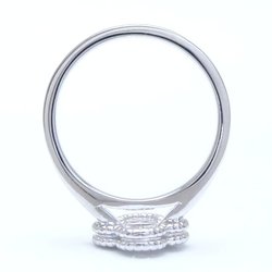 Van Cleef & Arpels Sweet Alhambra Ring Diamond #48 VCARO85800 K18WG White Gold 292357