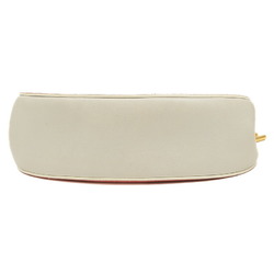 Chloé Chloe Drew Shoulder Bag Leather Pink White