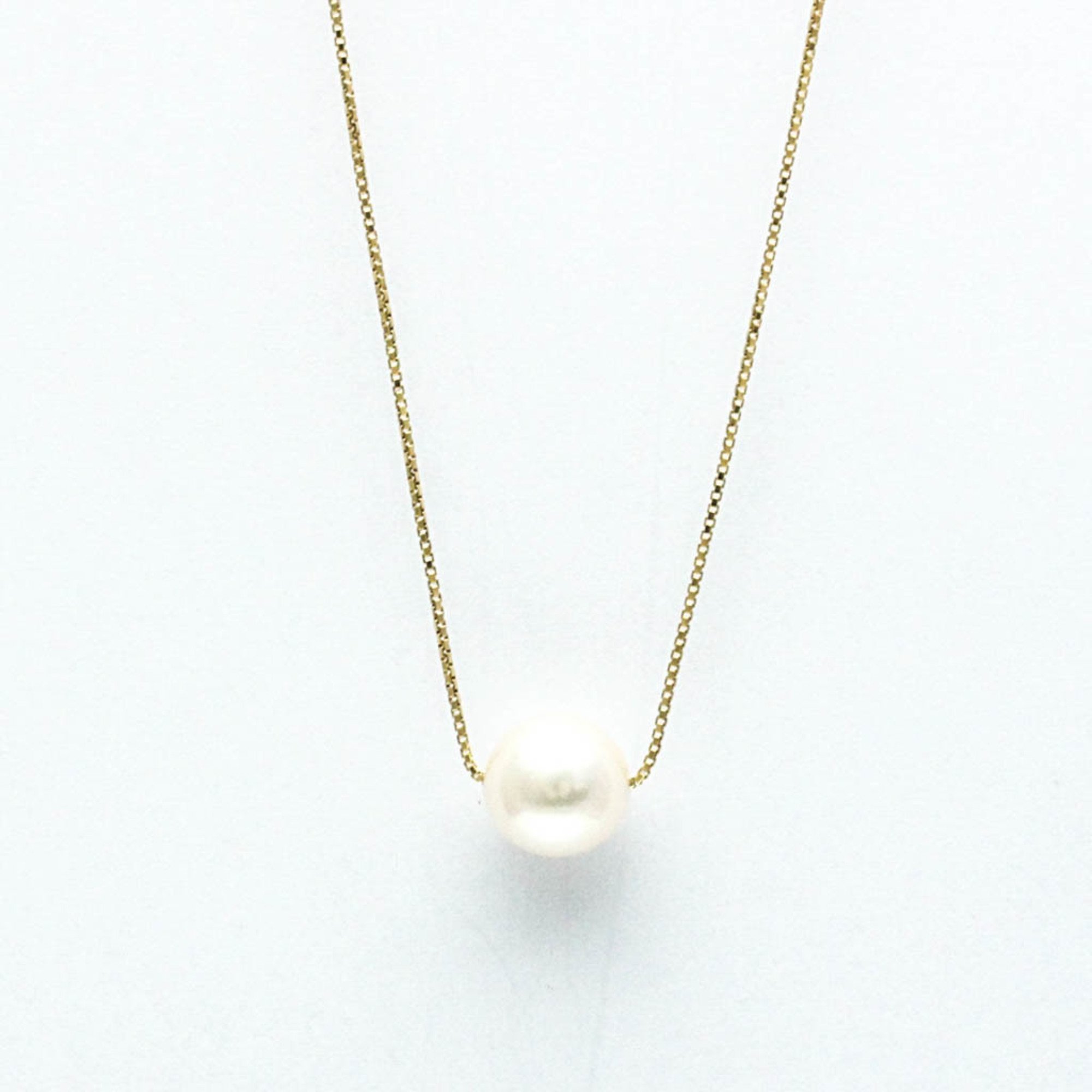 Tasaki Pearl Necklace Yellow Gold (18K) Pearl Men,Women Fashion Pendant (Gold)