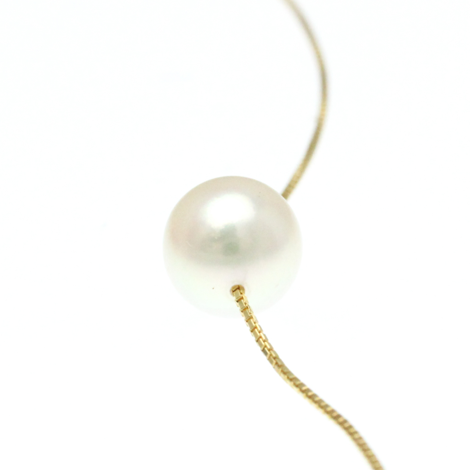 Tasaki Pearl Necklace Yellow Gold (18K) Pearl Men,Women Fashion Pendant (Gold)