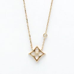 Louis Vuitton Pandan Tiff Star Blossom BB Q93612 Pink Gold (18K) Shell Men,Women Fashion Pendant Necklace