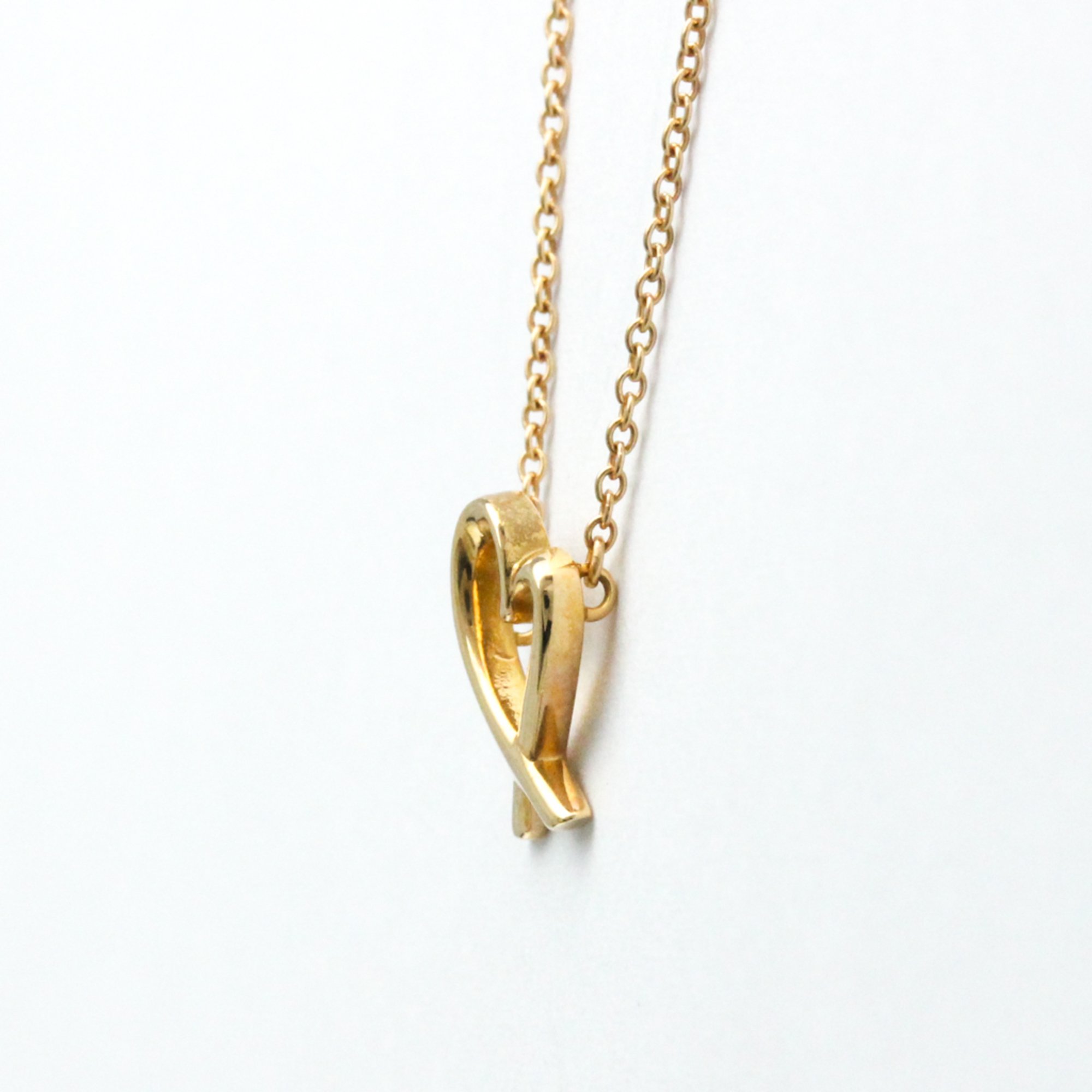 Tiffany Loving Heart Pink Gold (18K) Women,Men Fashion Pendant Necklace (Pink Gold)