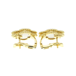 Van Cleef & Arpels Vintage Alhambra VCARA44100 Shell Yellow Gold (18K) Stud Earrings Gold