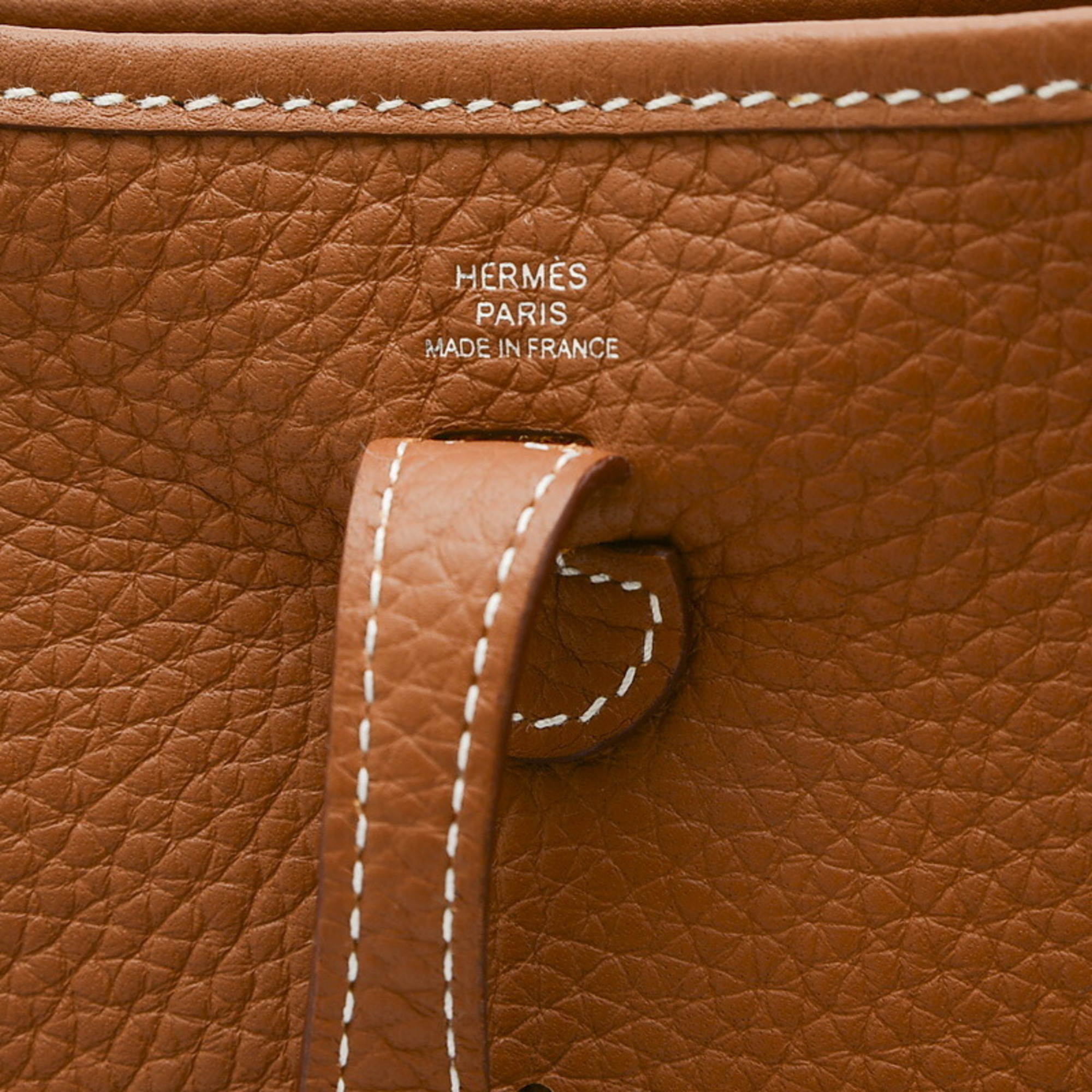 Hermes Evelyn TPM Amazon Shoulder Bag Taurillon Clemence Gold W Stamp