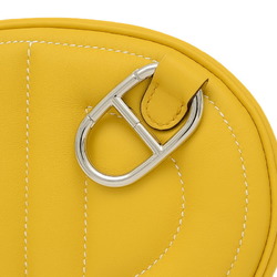 Hermes In the Loop Verso Shoulder Bag Jaune Ambre B Engraved