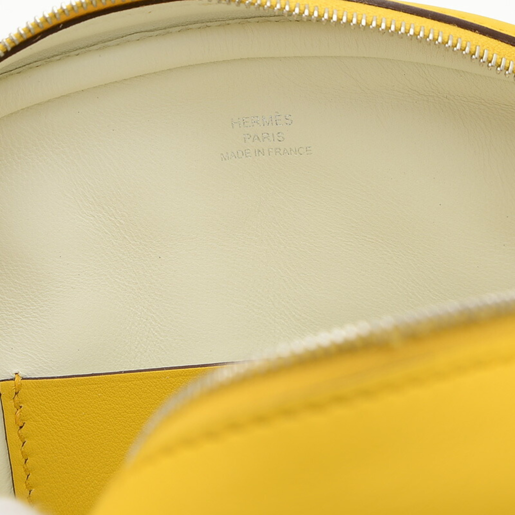 Hermes In the Loop Verso Shoulder Bag Jaune Ambre B Engraved