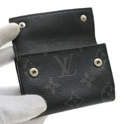 Louis Vuitton Monogram Eclipse Discovery Compact Tri-fold Wallet M45417