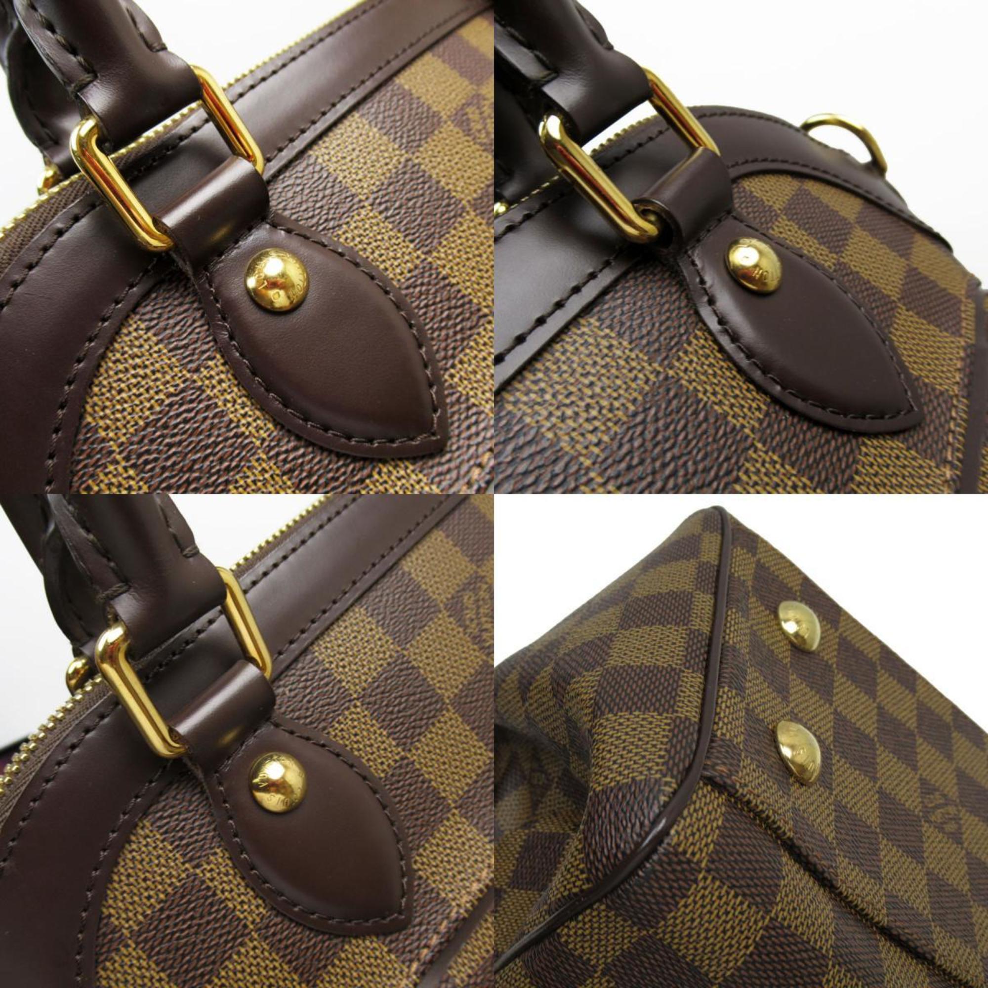 Louis Vuitton LOUIS VUITTON Handbag Shoulder Bag Damier Trevi PM Canvas Brown Gold Women's N51997 w0664a