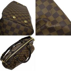 Louis Vuitton LOUIS VUITTON Handbag Shoulder Bag Damier Trevi PM Canvas Brown Gold Women's N51997 w0664a