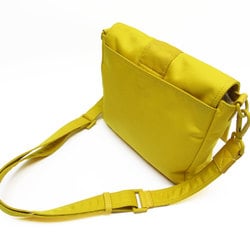 FENDI Shoulder Bag Baguette Nylon Yellow Men's w0723a