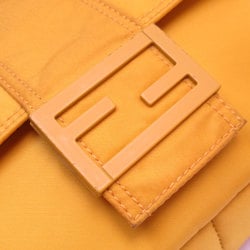 FENDI Shoulder Bag Baguette Nylon Yellow Men's w0723a