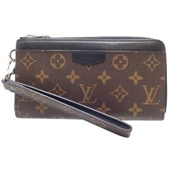 LOUIS VUITTON Louis Vuitton Long Wallet M69407 Zippy Dragonne Monogram Macassar Brown Black 180729