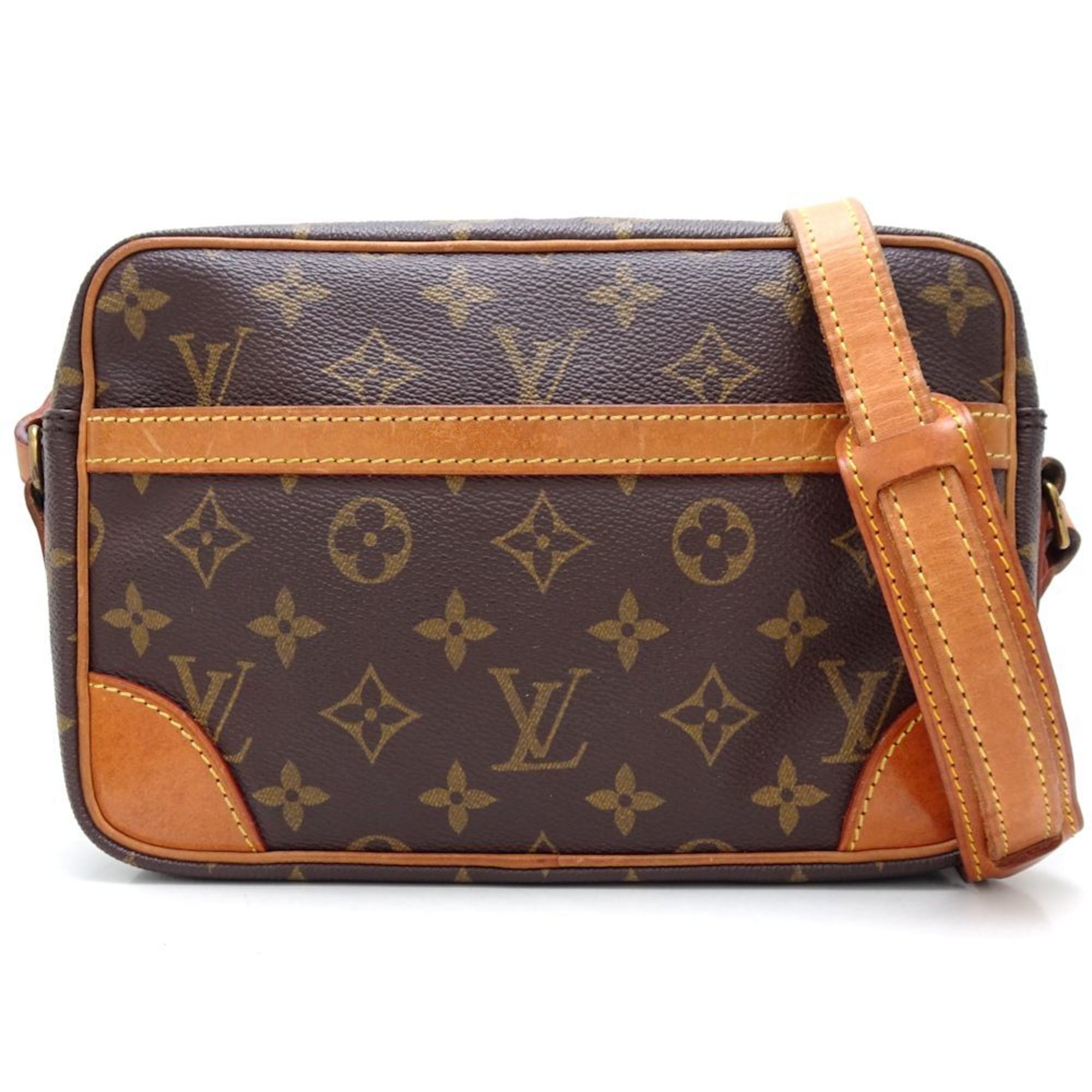 LOUIS VUITTON Louis Vuitton Monogram Trocadero 24 M51276 Shoulder Bag Brown 351614