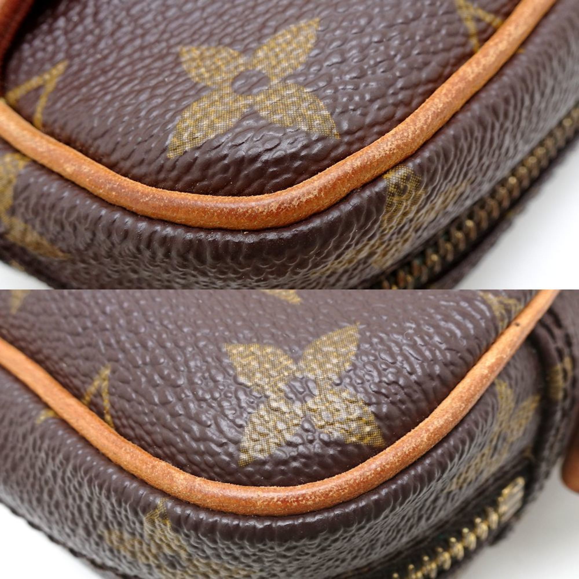 LOUIS VUITTON Louis Vuitton Monogram Trocadero 24 M51276 Shoulder Bag Brown 351614