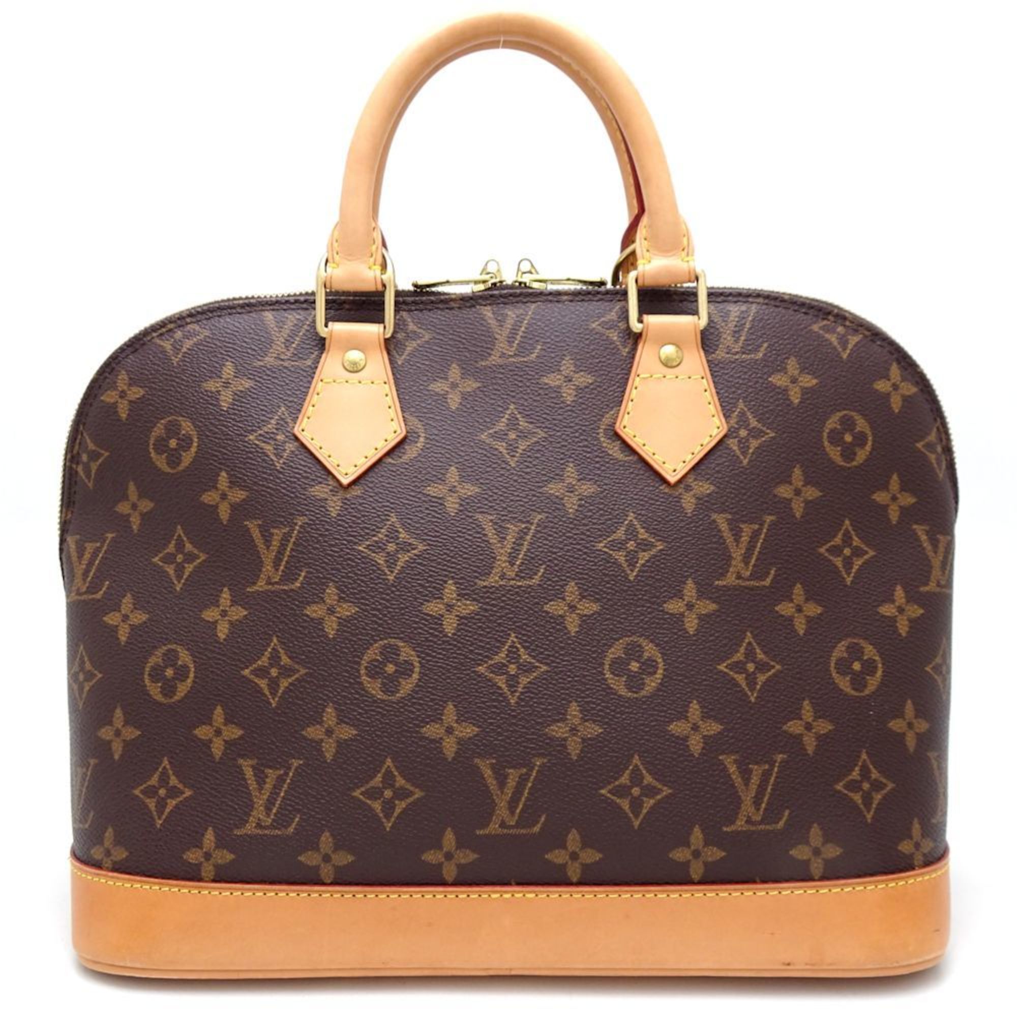 LOUIS VUITTON Louis Vuitton Monogram Alma M51130 Handbag Brown 351613