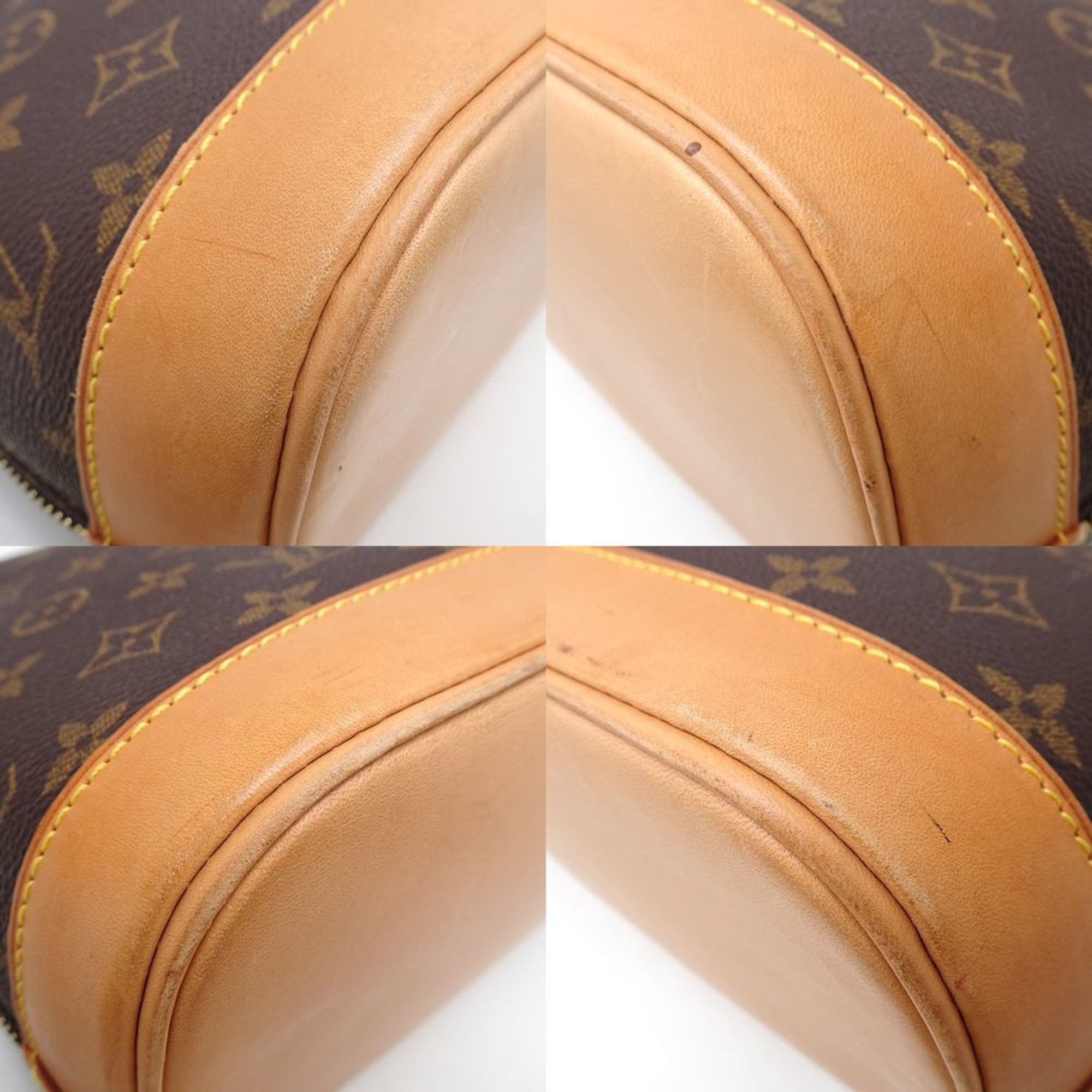 LOUIS VUITTON Louis Vuitton Monogram Alma M51130 Handbag Brown 351613