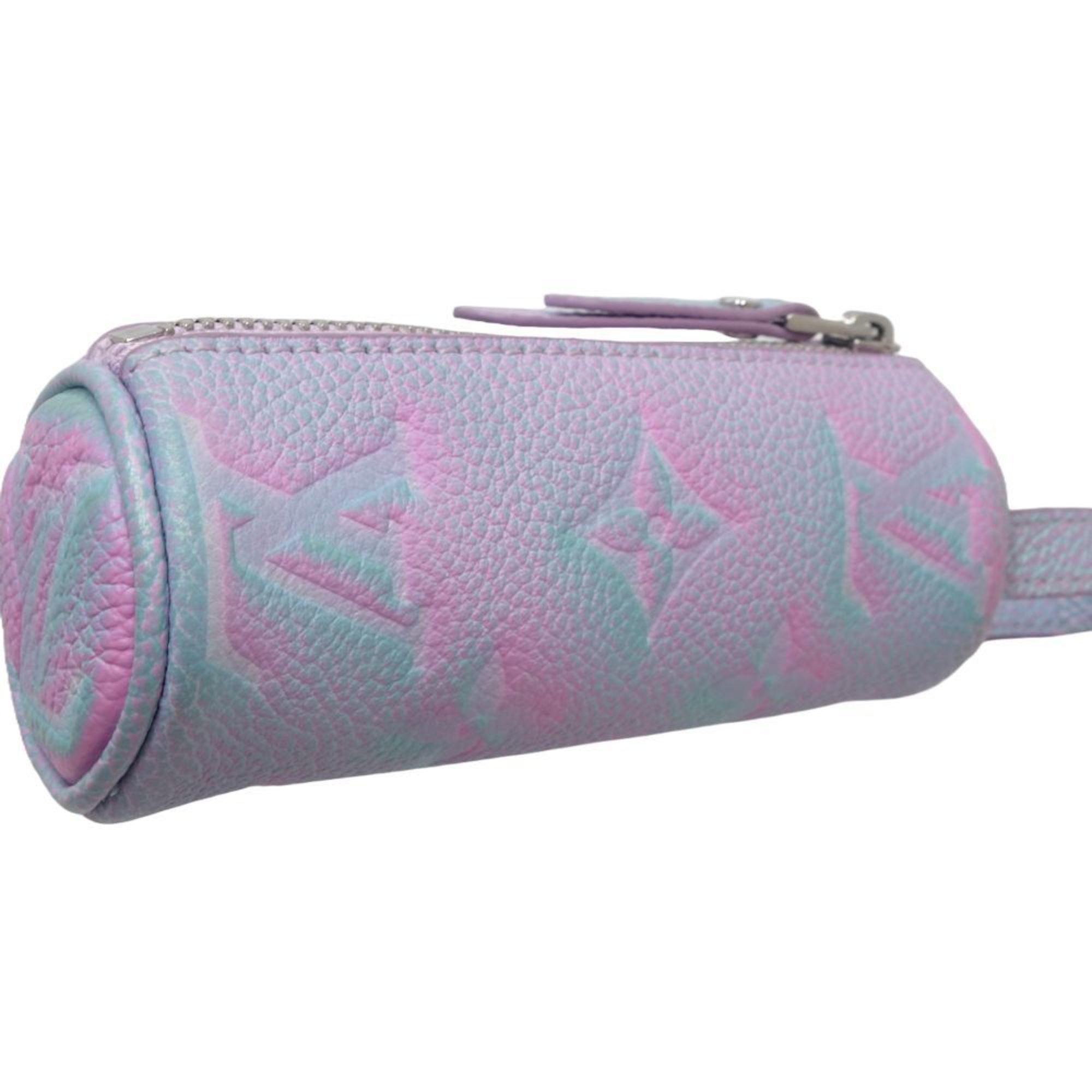 LOUIS VUITTON Louis Vuitton Pouch M00837 Micro Papillon Monogram Empreinte Lila 180721