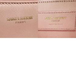 Saint Laurent SAINT LAURENT Handbag Baby Duffle Leather Light Pink Women's 330958 z2242