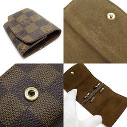 LOUIS VUITTON Cufflinks Silver 925 Brown Men's w0691