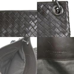 Bottega Veneta Shoulder Bag Intrecciato Leather Dark Brown Men's e59091i