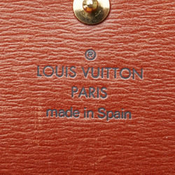 Louis Vuitton Epi Porte Tresor International Long Wallet M63388 Zipangu Gold Orange Leather Women's LOUIS VUITTON