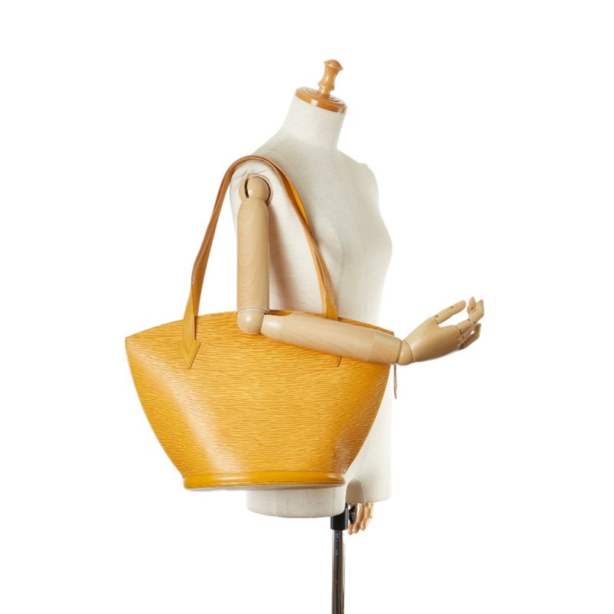 Louis Vuitton Epi Saint Jacques Handbag M52279 Tassili Yellow Leather Women's LOUIS VUITTON