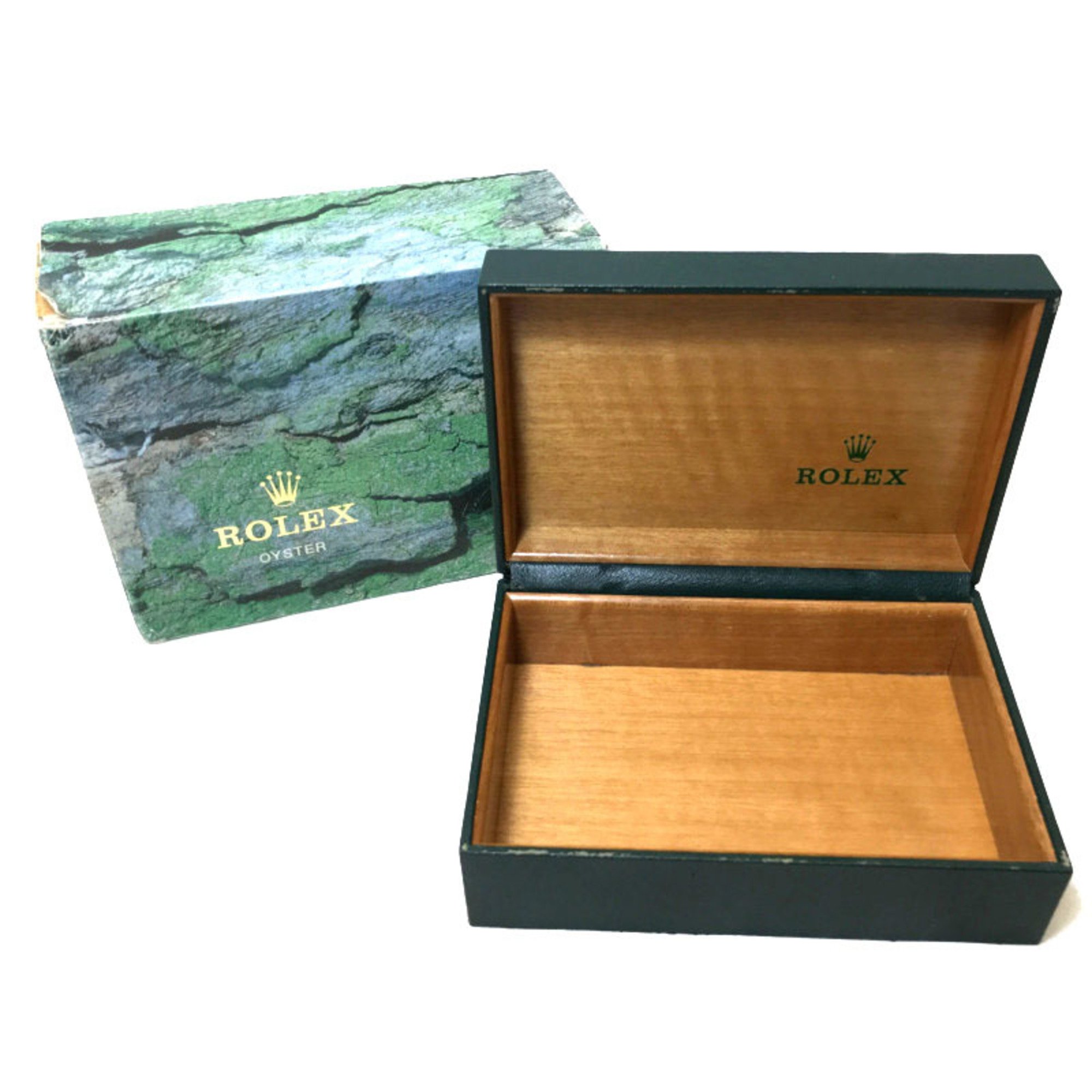 ROLEX Box Case Green Men's