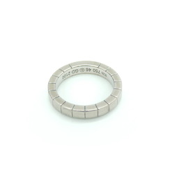 Cartier Lanier Ring K18WG #46 18K White Gold Size 6