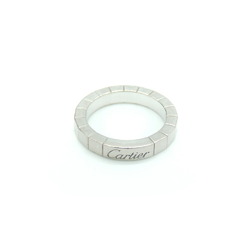 Cartier Lanier Ring K18WG #46 18K White Gold Size 6