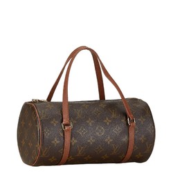 Louis Vuitton Monogram Papillon 26 (Old) Handbag M51366 Brown PVC Leather Women's LOUIS VUITTON