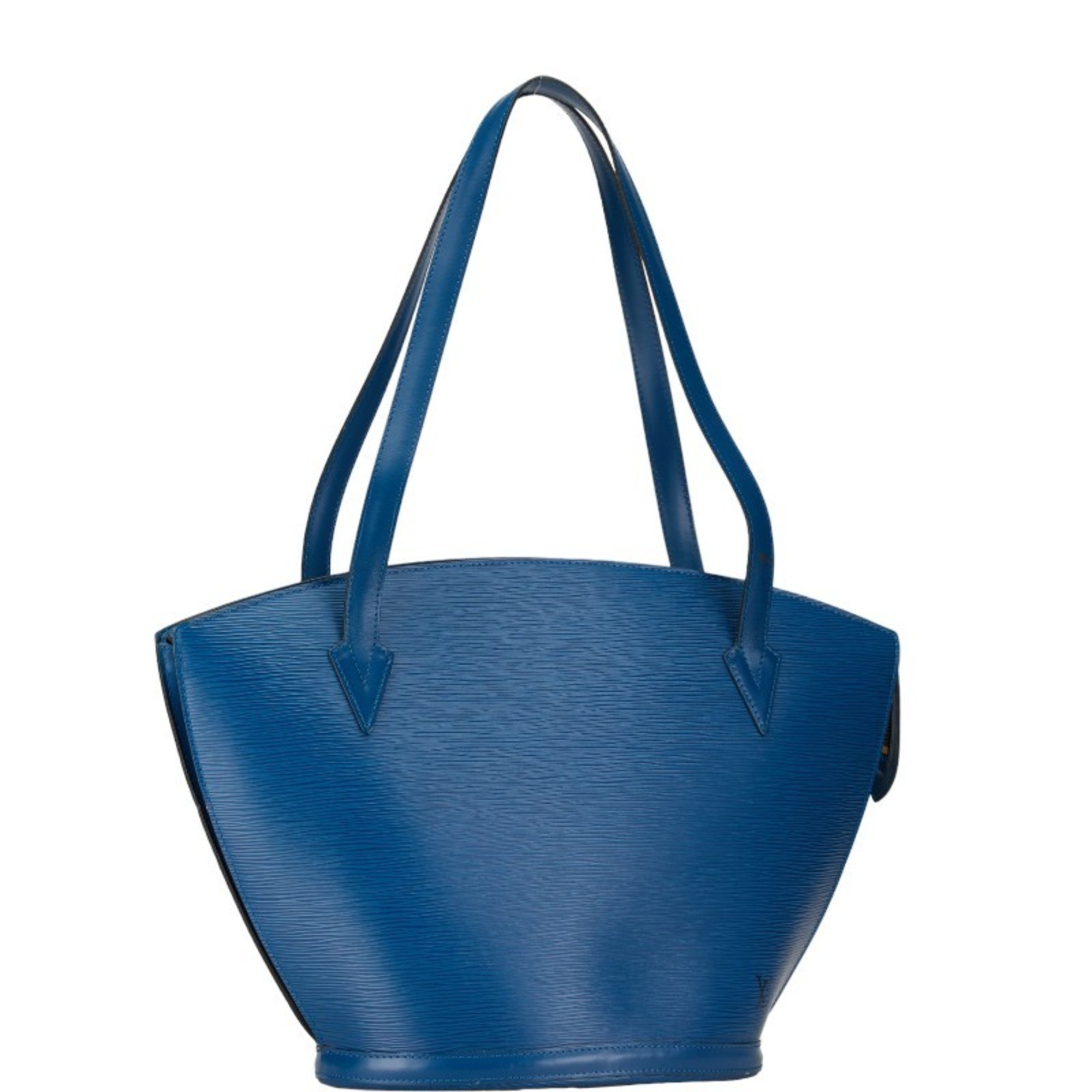 Louis Vuitton Epi Saint Jacques Tote Bag M52335 Toledo Blue Leather Women's LOUIS VUITTON