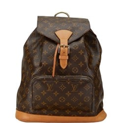 Louis Vuitton Monogram Montsouris GM Backpack M51135 Brown PVC Leather Women's LOUIS VUITTON