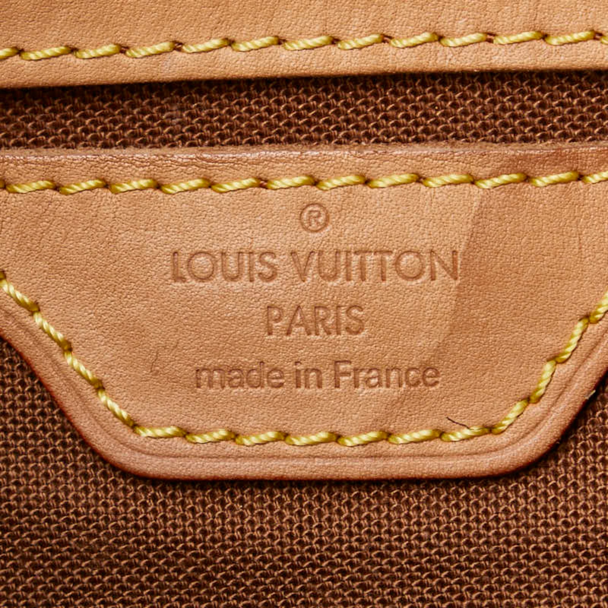 Louis Vuitton Monogram Montsouris GM Backpack M51135 Brown PVC Leather Women's LOUIS VUITTON